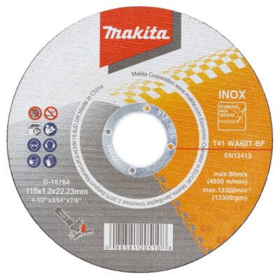 TARCZA TNĄCA INOX 115*1.2MM WA60T