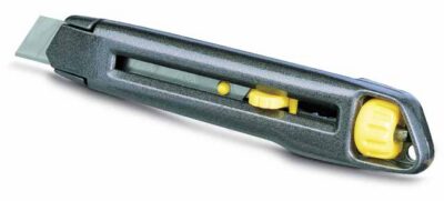 NÓŻ INTERLOCK METALOWY OSTRZE ŁAMANE 18MM