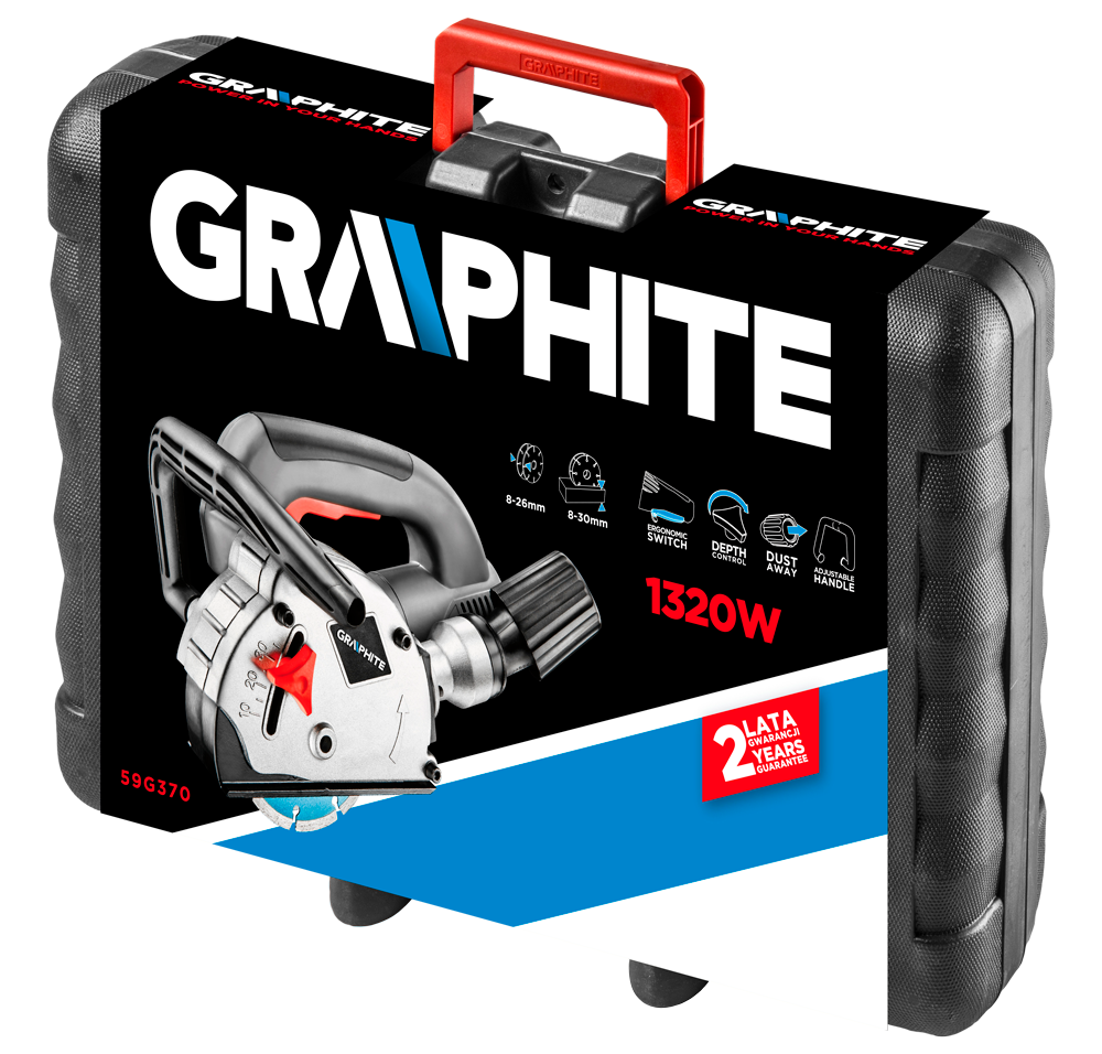 BRUZDOWNICA 125MM 1320W