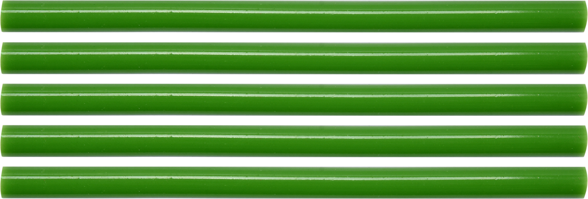 WKŁADY KLEJOWE 11,2X200MM 5SZT ZIELONE
