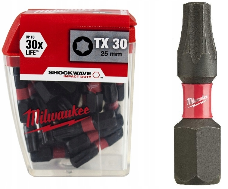 BIT, GROT, KOŃCÓWKA TORX TX30 25MM 25SZT.
