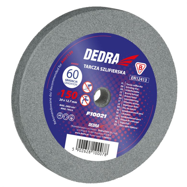 TARCZA SZLIFIERSKA 125X16X12.7 GR60