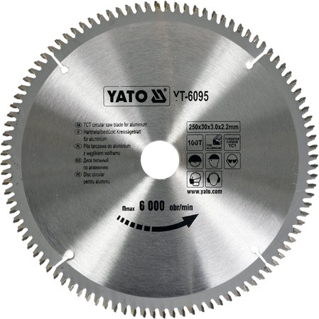 TARCZA WIDIOWA DO ALUMINIUM 350*30MM 100 ZĘBÓW