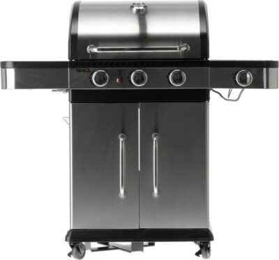 GRILL GAZOWY 3+1, STAL NIERDZEWNA 11.2KW
