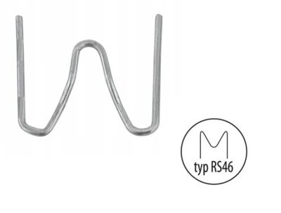 ZSZYWKI M 0.6MM RS46 DO NAROŻNIKÓW ZEWNĘTRZNYCH 100 SZT.