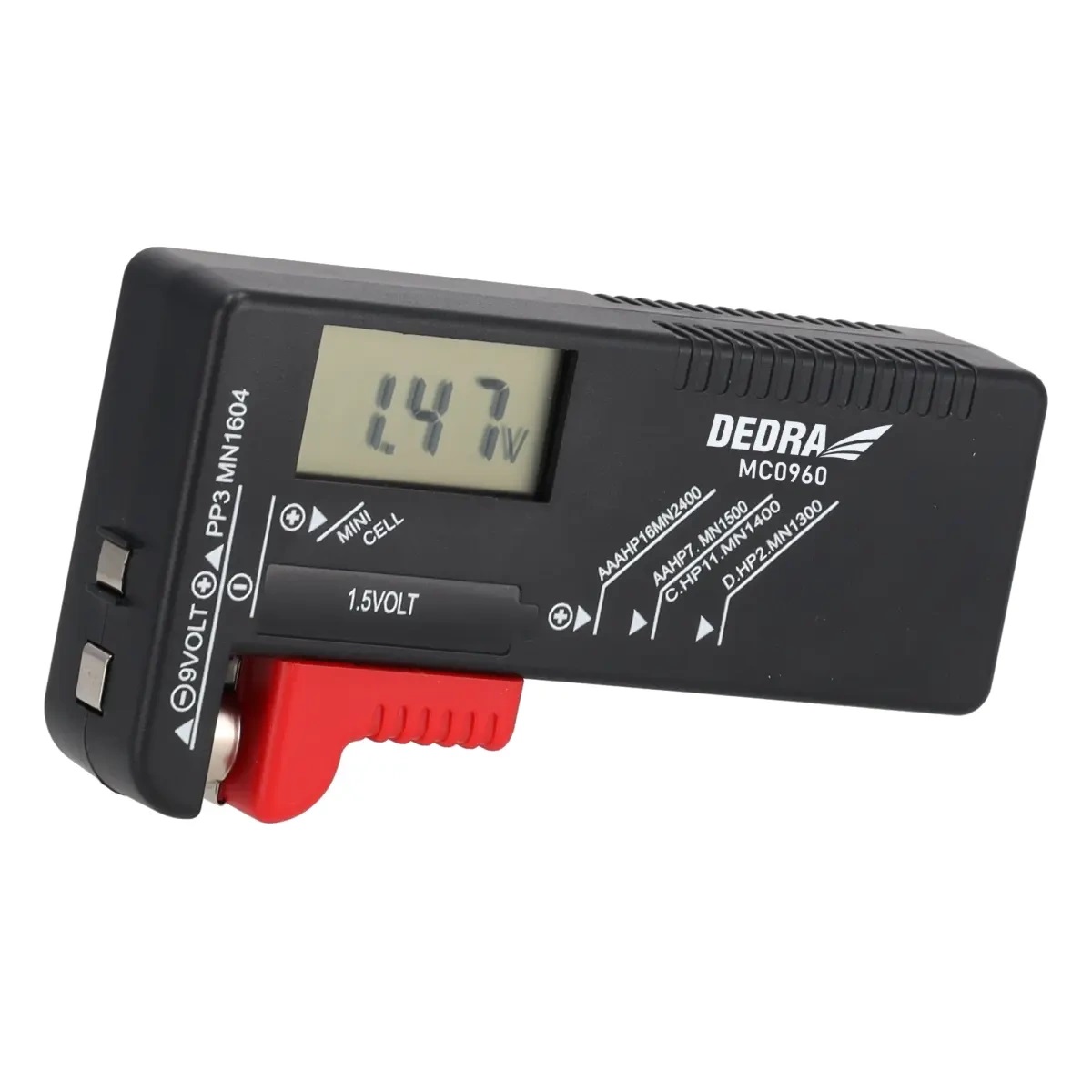 TESTER BATERII 1.5V I 9V