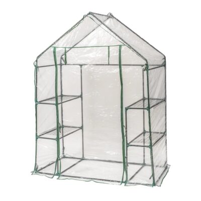 SZKLARNIA OGRODOWA 143*73*195CM PVC