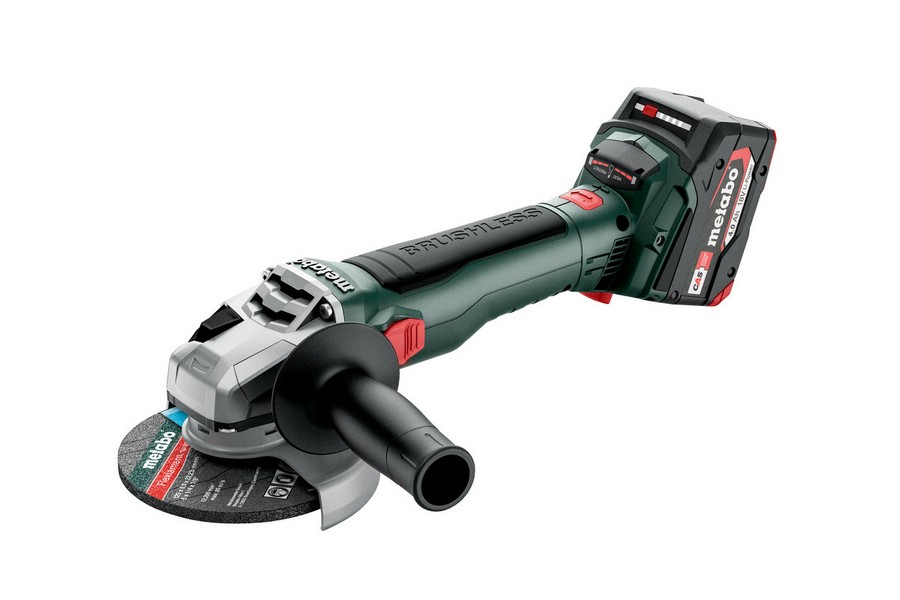 SZLIFIERKA KĄTOWA AKUMULATOROWA 125MM W 18LT BL11-125 2*4.0A