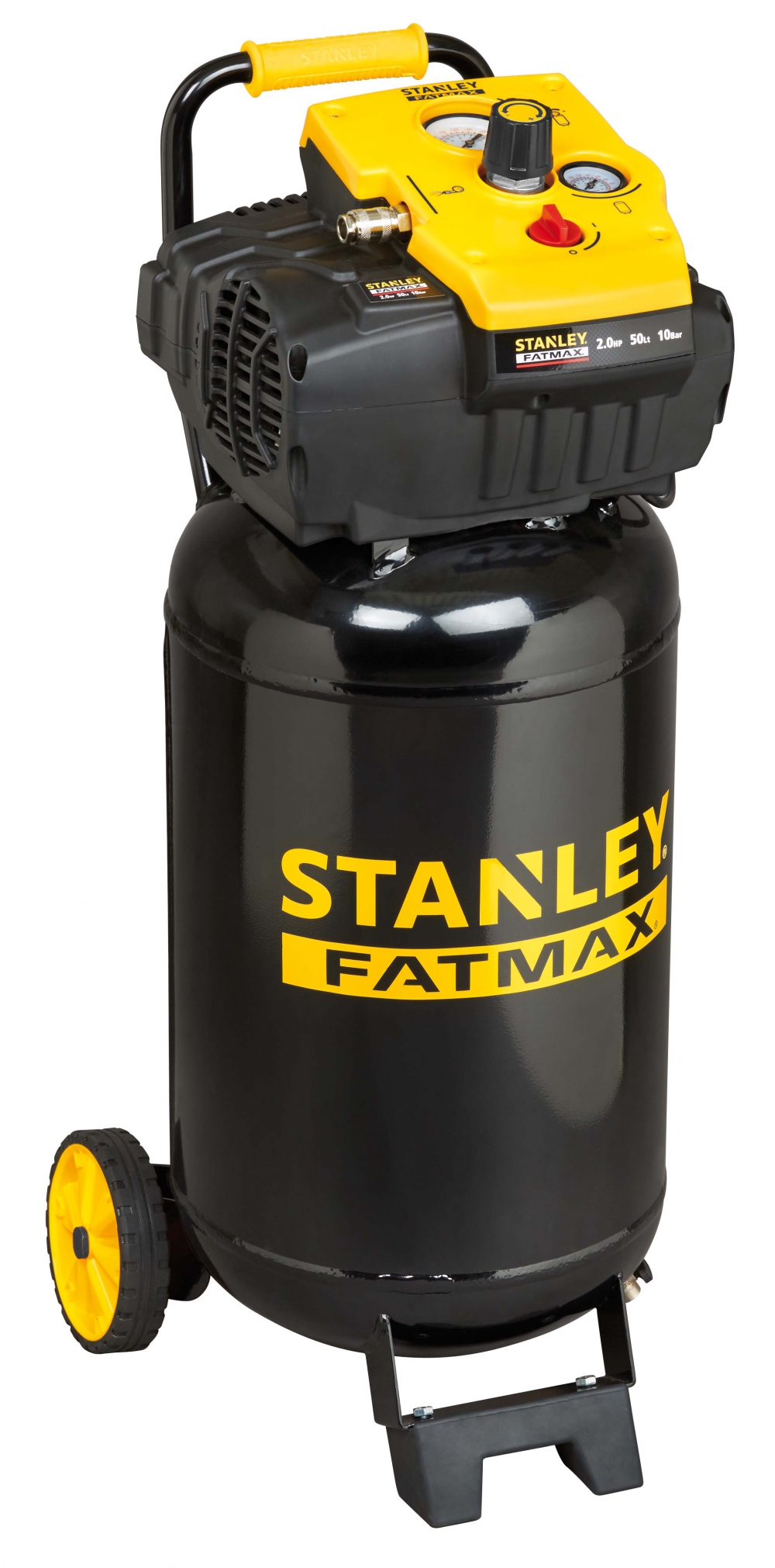 KOMPRESOR BEZOLEJOWY PIONOWY FATMAX 50L 10 BAR 2KM