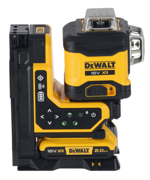 LASER WIELOLINIOWY 3*360 ZIELONY 18V 1*2.0AH