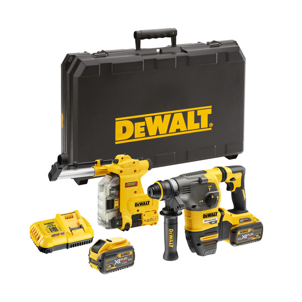 MŁOTOWIERTARKA FLEXVOLT 54V 30MM SDS-PLUS 2*9.0AH