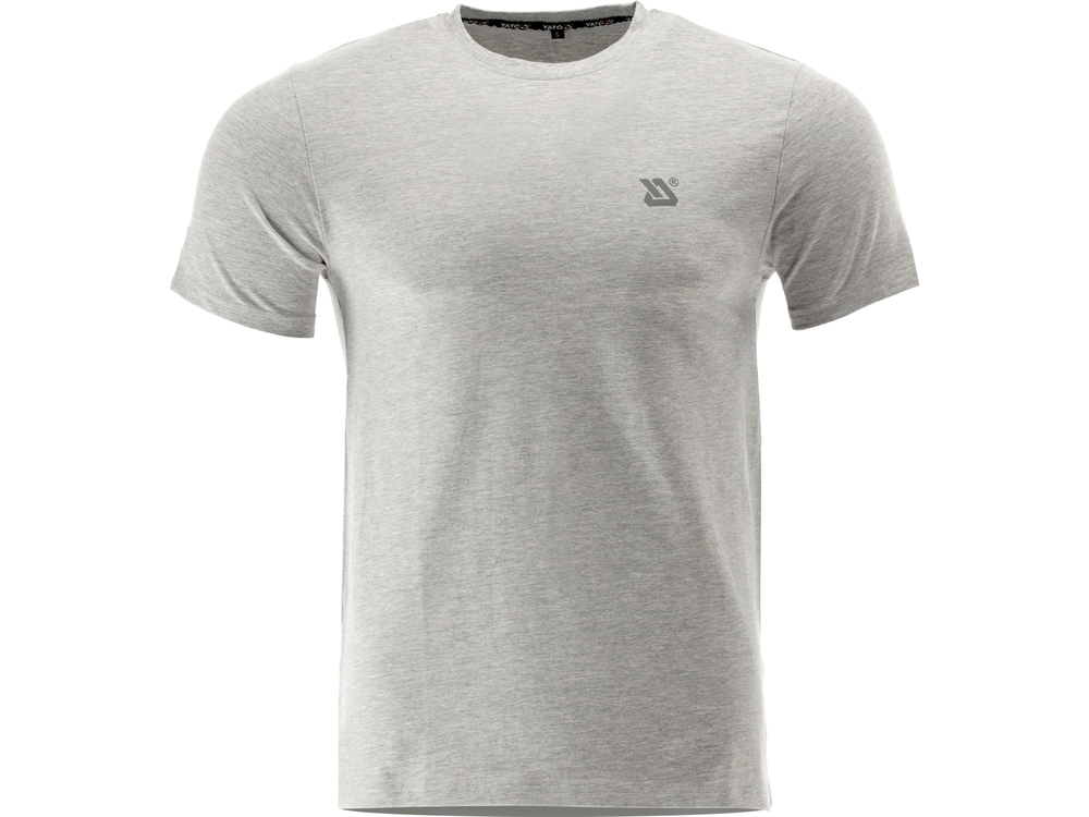 T-SHIRT TALL SZARY MELANŻ Z ELASTANEM R. XXL