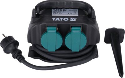 GNIAZDO OGRODOWE WBIJANE IP44 4*230V